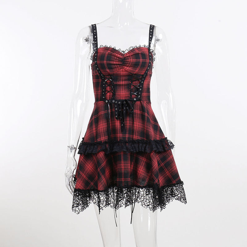Damen figurbetonte Bluse mit Rüschendetails und Schnürung Drune