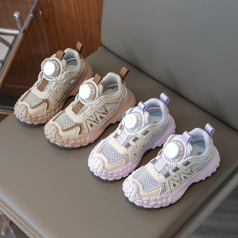 Kids Abenteuer-Bereit Leichtgewicht Trail Sneakers Drune