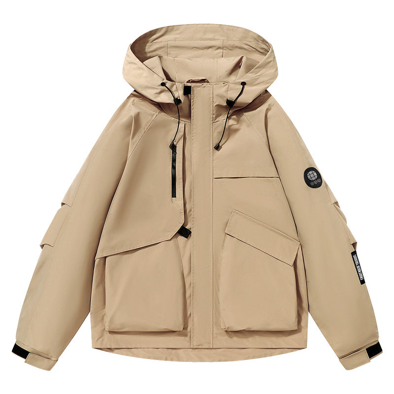Herren Funktionale Outdoor-Jacke mit zahlreichen Taschen