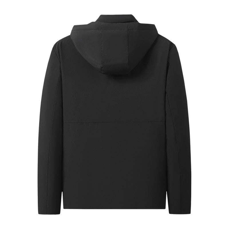Herren Isolierte Winterjacke mit hochschließendem Kragen Drune