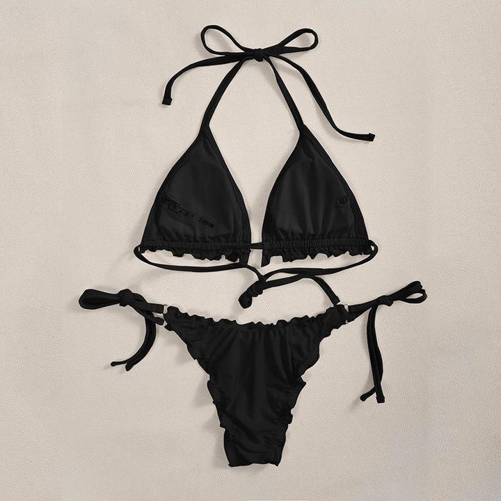 Damen Bikini-Set mit verspielten Rüschendetails Drune