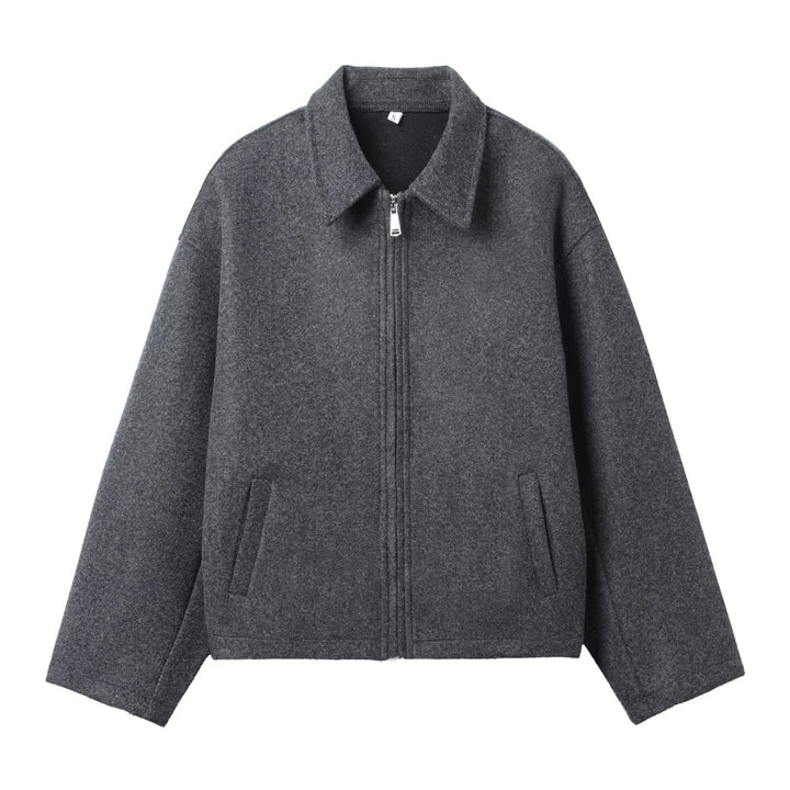 Damen lässige Wolljacke Drune