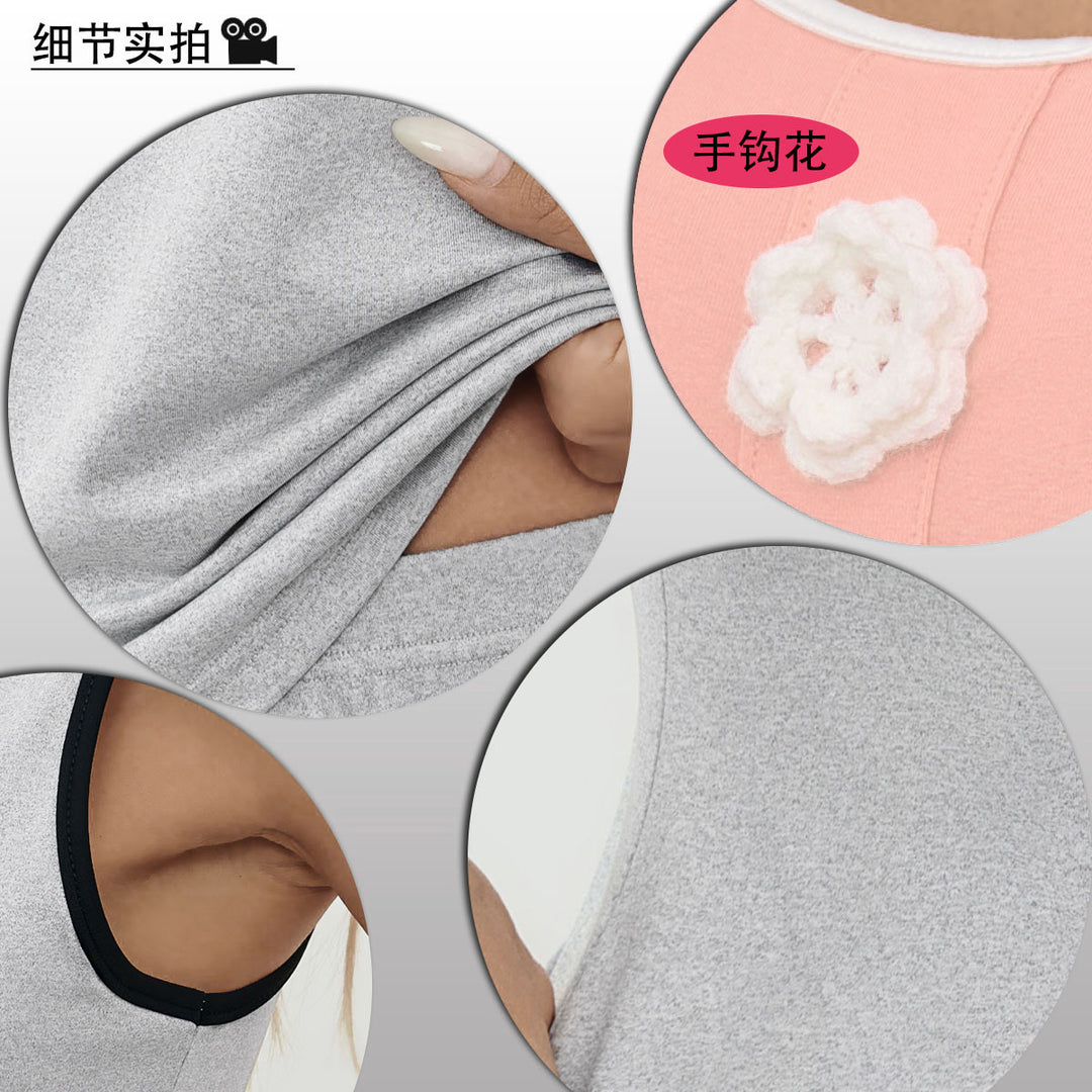 Damen Schlafanzug-Set mit modernem Detail Drune