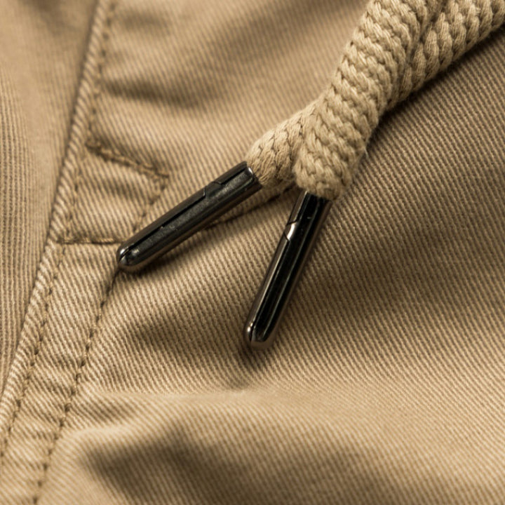 Herren bequeme Cargo-Hose mit elastischem Bund und praktischen Taschen Drune