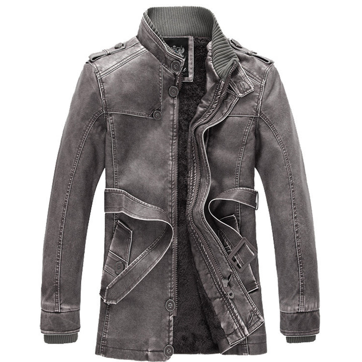 Herren Utility-Parka mit Teddyfutter und Stehkragen Drune