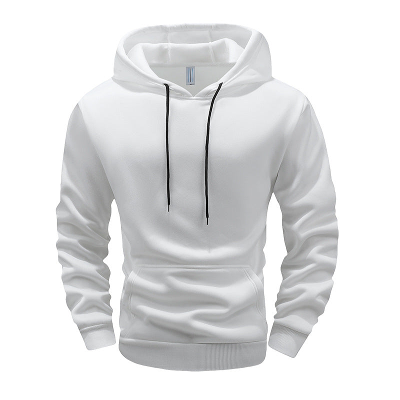 Herren Bequemer Kapuzenpullover mit Kängurutasche