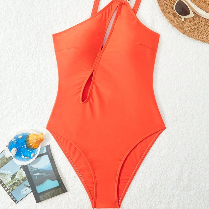 Damen Sportlicher Einteiler mit dekorativem Cut-Out Drune