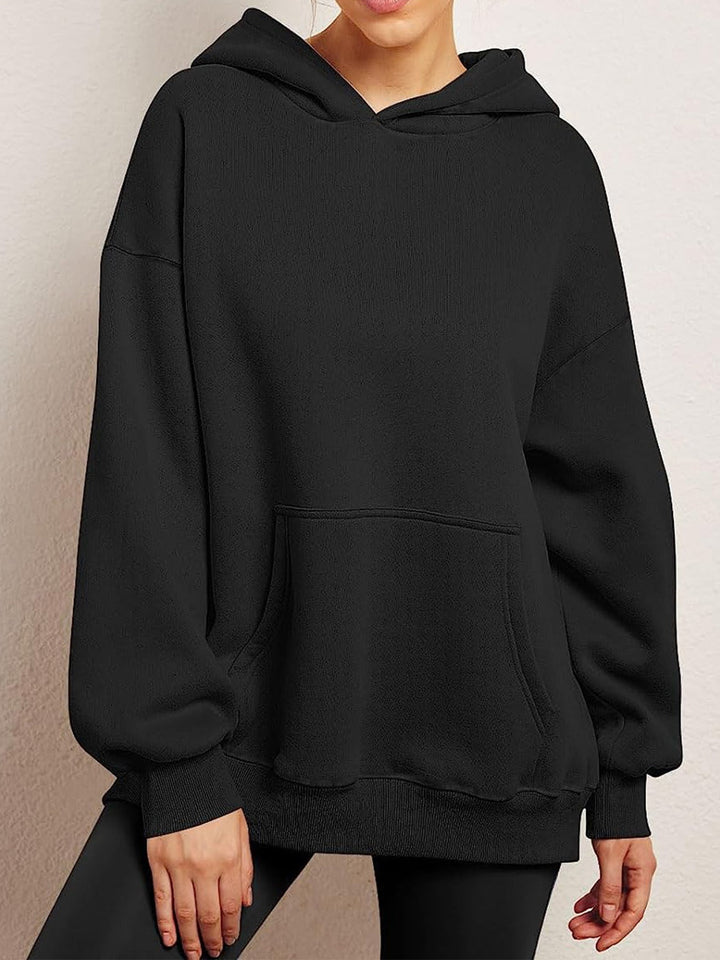 Damen bequemer Kapuzenpullover Drune