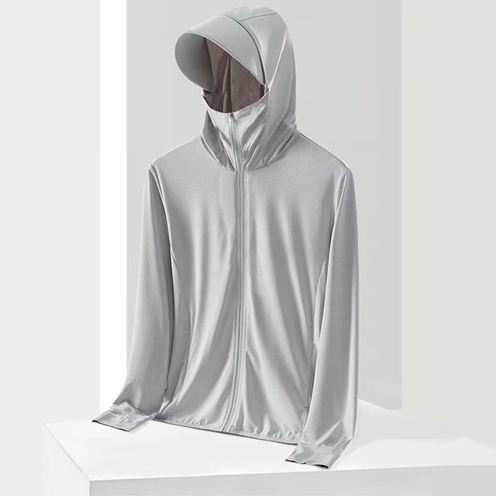 Herren Atmungsaktive und wasserabweisende Laufjacke Drune