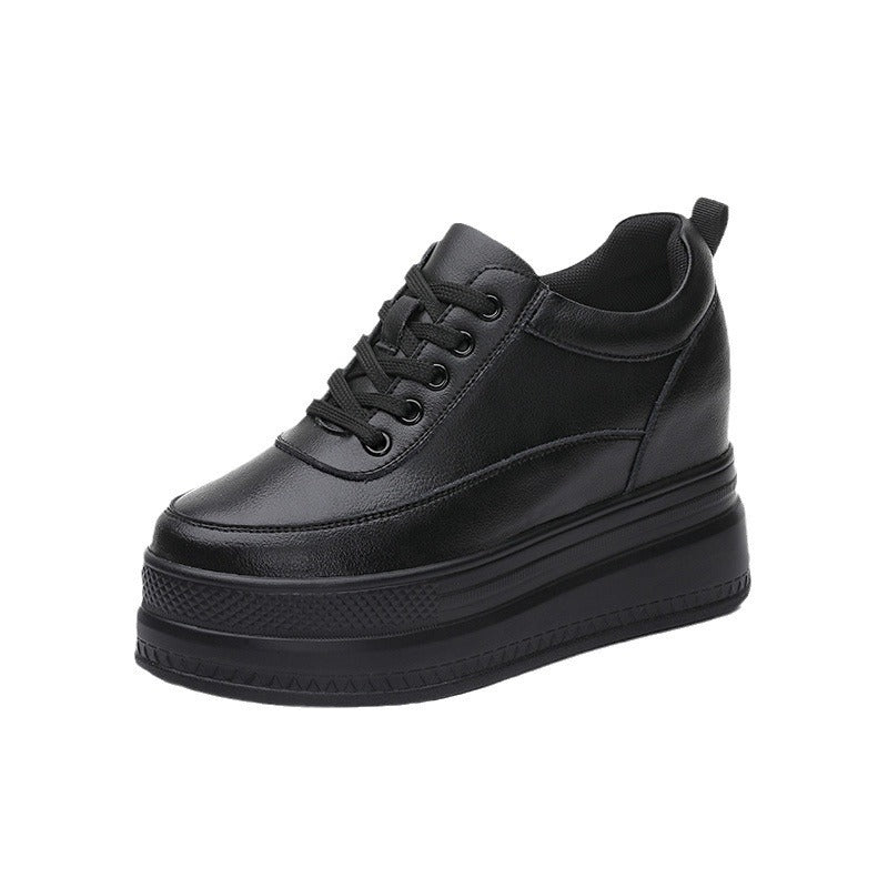Damen Plateau Sneakers mit modischer und komfortabler Struktur Drune