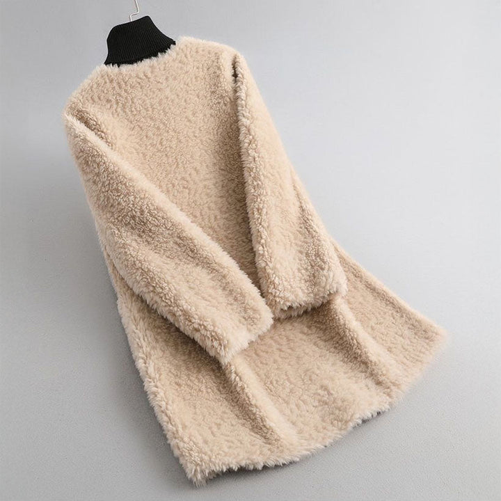 Drune | Teddyjacke Locker Schnitt Weich und Winterbereit