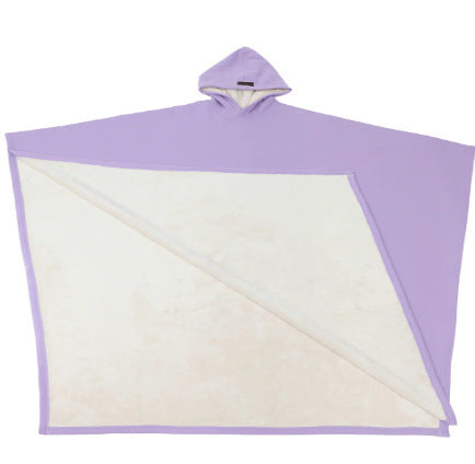 Unisex nan Kapuzen-Poncho Kuscheldecke mit weichem Futter und großzügigem Oversize-Schnitt Drune
