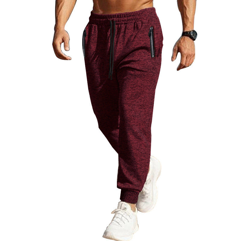 Herren Sportliche Freizeitpants mit seitlichen Reißverschlusstaschen Drune