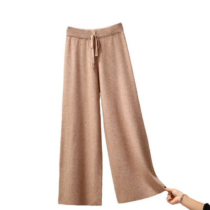 Damen Weite Strickhose Drune