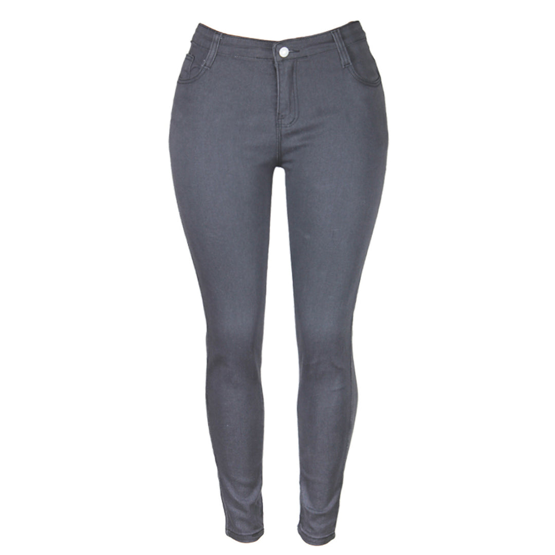 Damen nan hochgeschnittene Sculpt-Skinny-Jeans mit formendem Stretchbund und klassischem Five‑Pocket‑Schnitt Drune