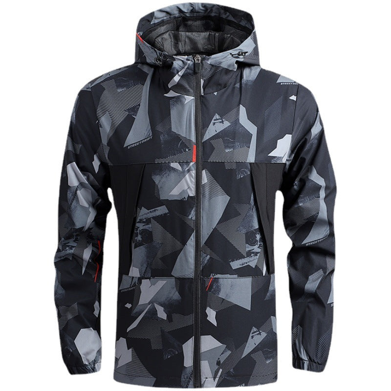 Herren Hochfunktionale Outdoor-Jacke Drune