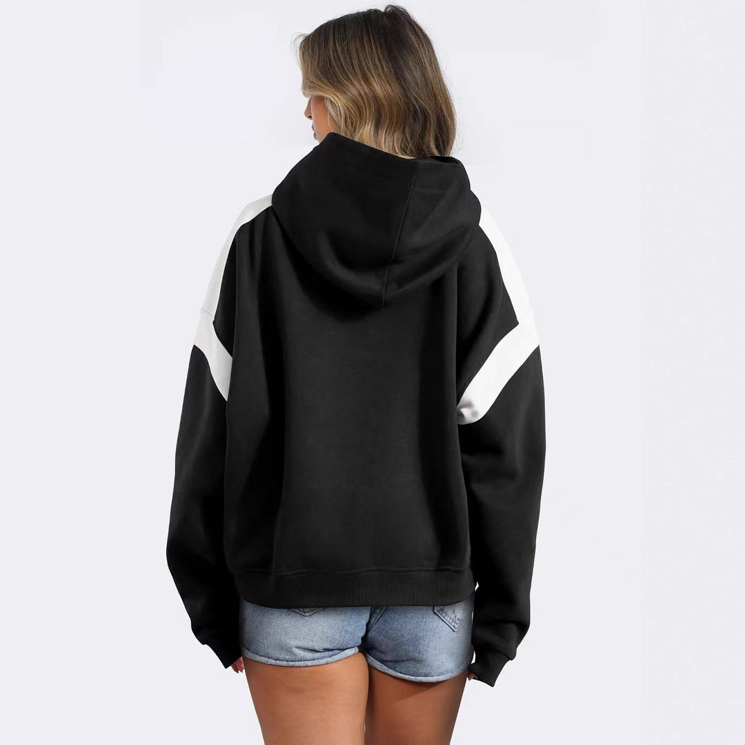 Drune | Kapuzensweatshirt mit Kontrasttasche