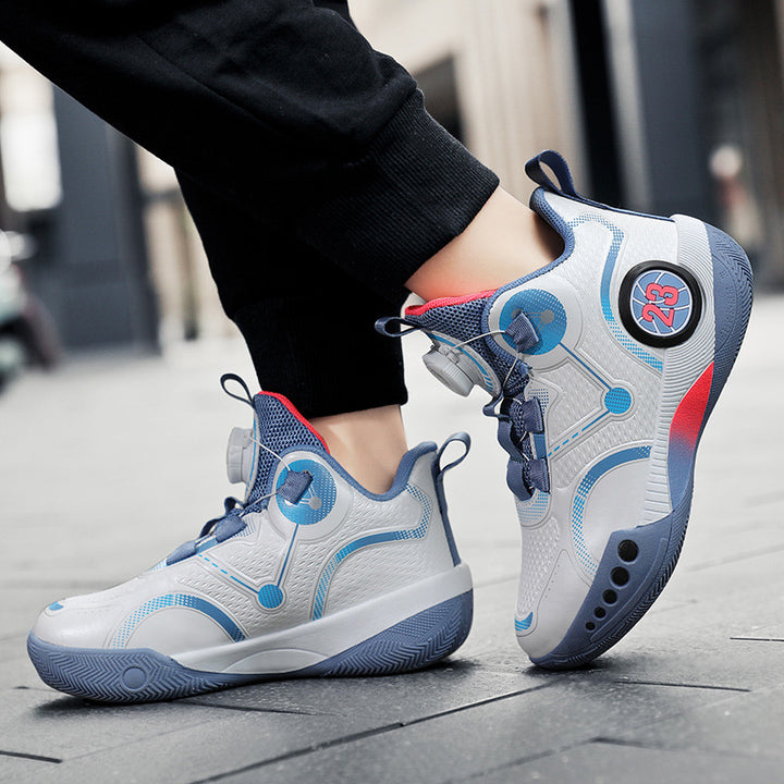 Herren Sportlicher Basketball-Low-Top mit BOA-Verschluss und gedämpfter Cupsohle Drune
