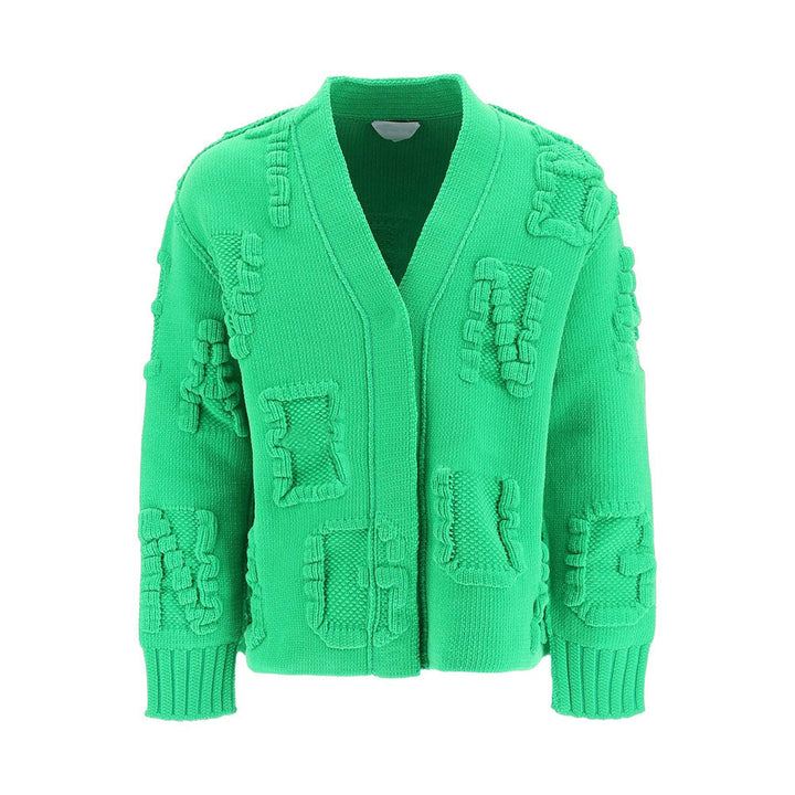 Damen Modische Strickjacke mit strukturiertem Design