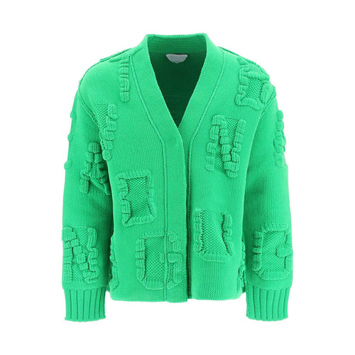 Damen Modische Strickjacke mit strukturiertem Design