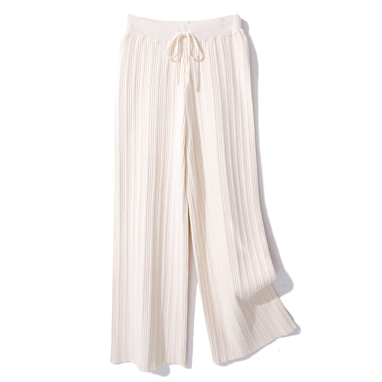 Damen Weite Strickhose Drune