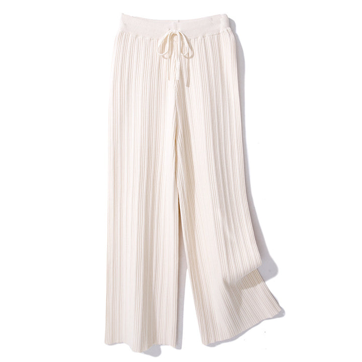 Damen Weite Strickhose Drune