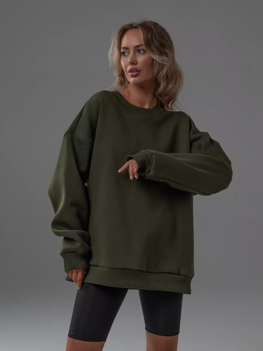 Damen oversized Komfort-Sweatshirt Drune