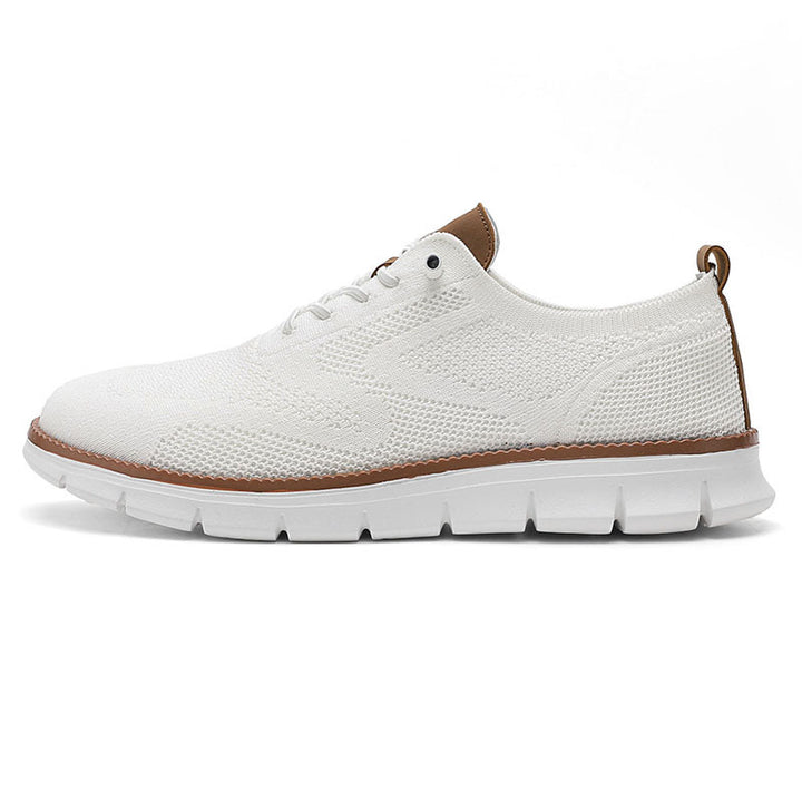 Herren gestrickter Komfort-Sneaker mit atmungsaktivem Strickoberteil und flexibler EVA-Laufsohle Drune