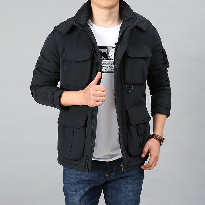 Herren Vielseitige Utility-Jacke Drune