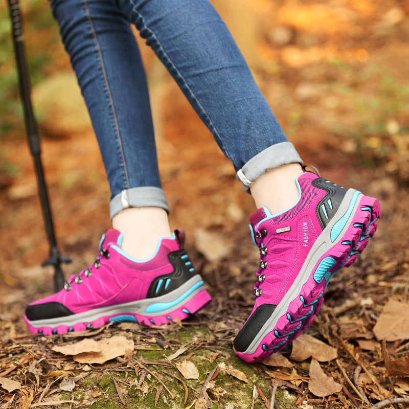 Damen Robuster Trekking‑Halbschuh mit profiliertem Outdoor‑Grip und gepolstertem Komfortfutter Drune