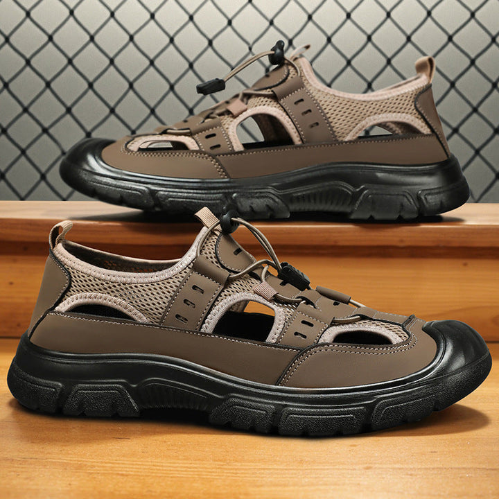 Damen Atmungsaktive Outdoor-Sandalen mit rutschfester Sohle Drune