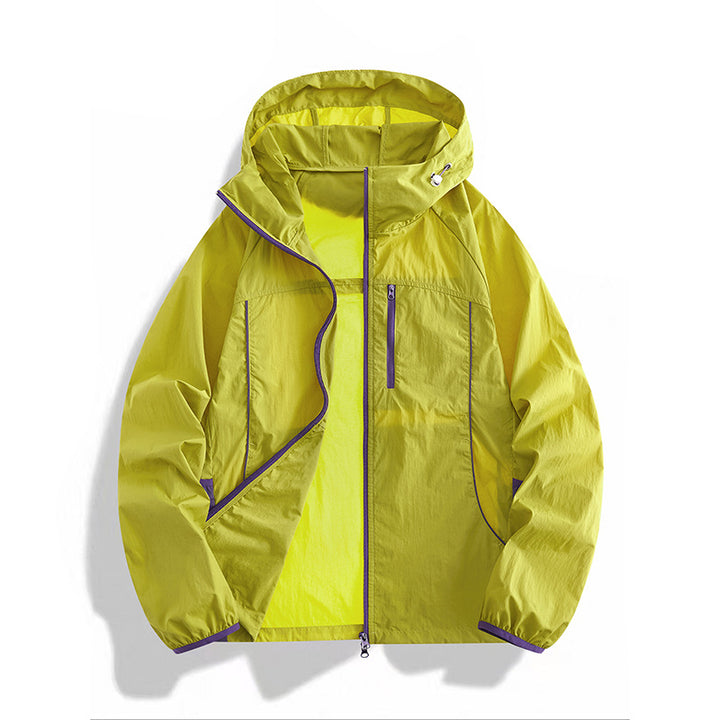 Damen Leichte Winddichte Outdoor Jacke Drune