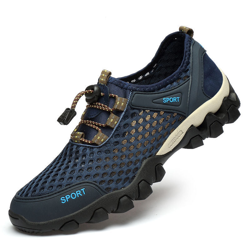 Damen atmungsaktive und rutschfeste Outdoor-Schuhe mit dynamischer Sohle Drune