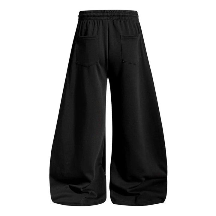 Damen weite Jogginghose mit elastischem Bund und Zier‑Schnürung Drune