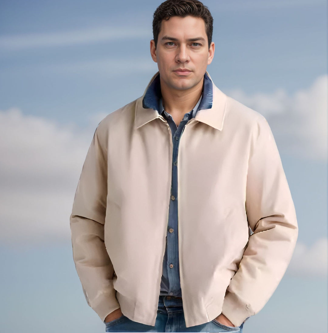 Herren Freizeitjacke mit modernem Design und praktischen Details Drune