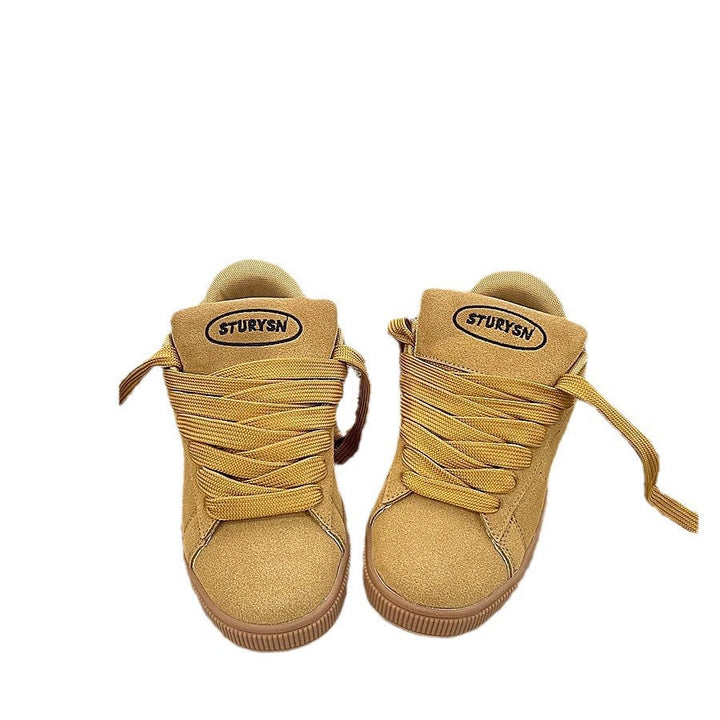 Damen Sneakers aus hochwertigem Wildleder mit bequemen Schnürsystem Drune