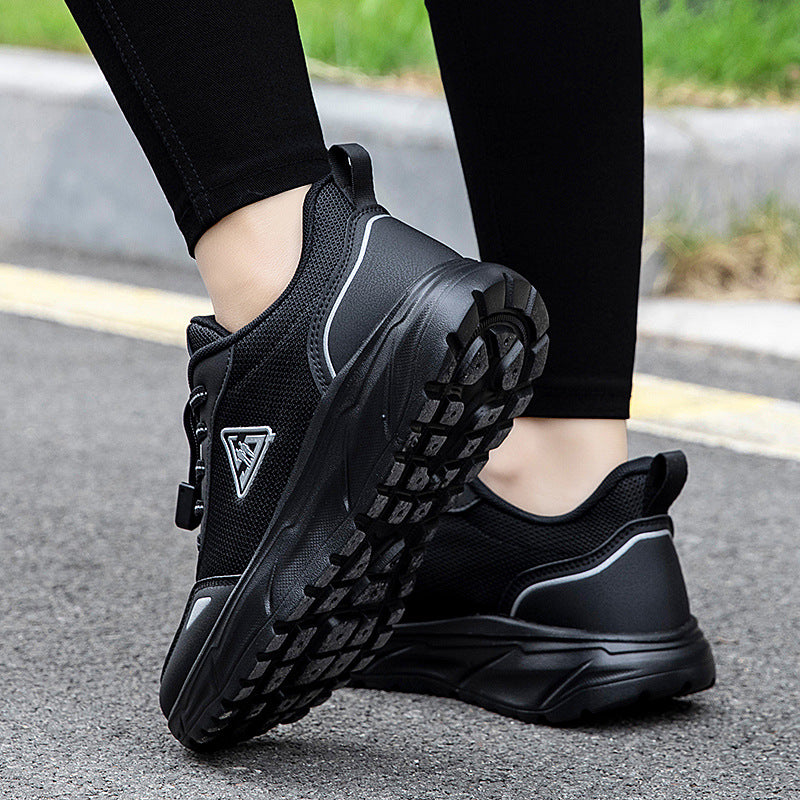 Unisex nan robuster atmungsaktiver Outdoor Sneaker mit stoßdämpfender Laufsohle Drune