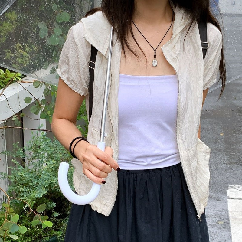 Damen leichte winddichte Blousonjacke Drune