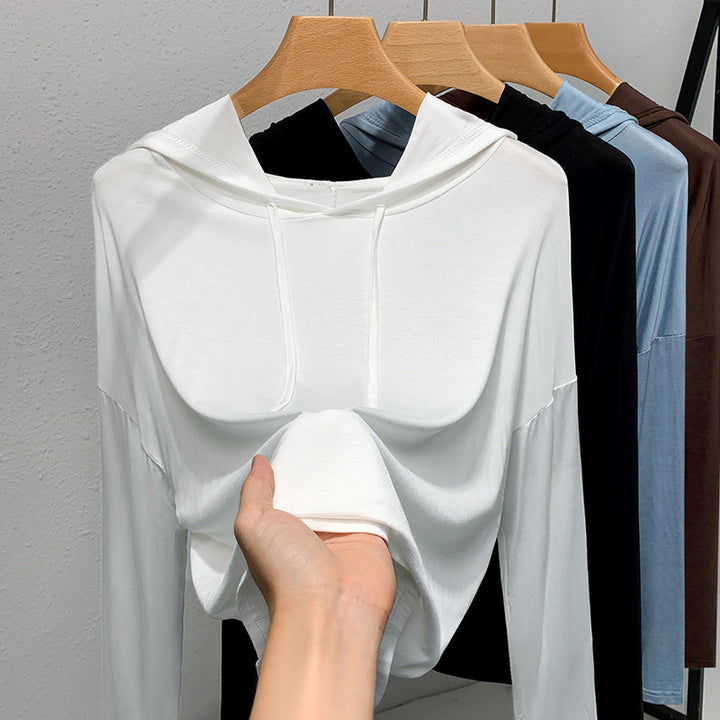 Damen Hoodie mit lässigem Schnitt und atmungsaktivem Material Drune