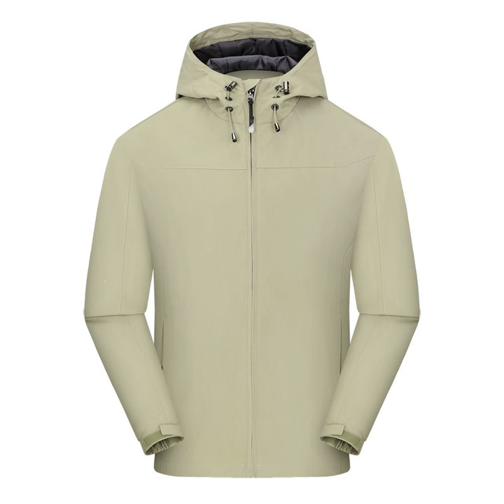 Damen Wasserabweisende Outdoor-Jacke mit Kapuze Drune