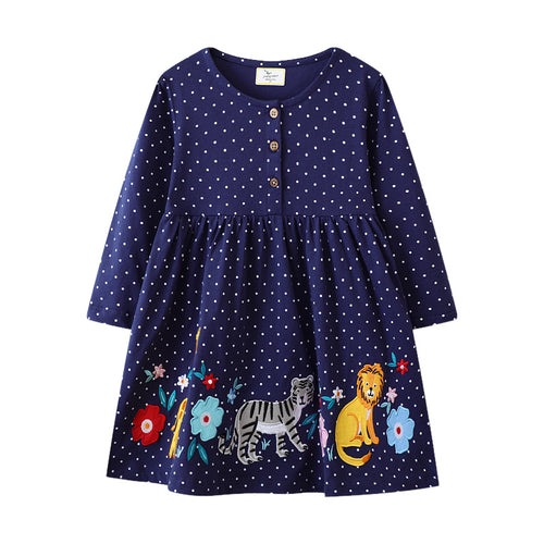 Mädchen Freizeitkleid Drune
