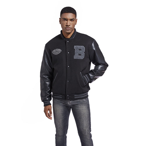 Herren Modische Collegejacke Drune