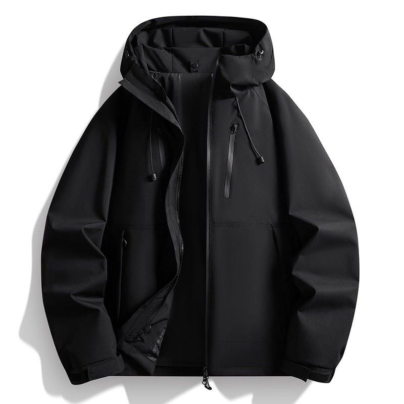 Herren Winddichte Outdoor-Jacke