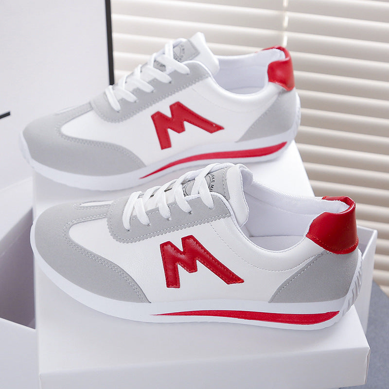 Damen  leichte Retro-Sneaker mit gepolstertem Komfortfußbett, atmungsaktivem Obermaterial und profilierter Laufsohle Drune