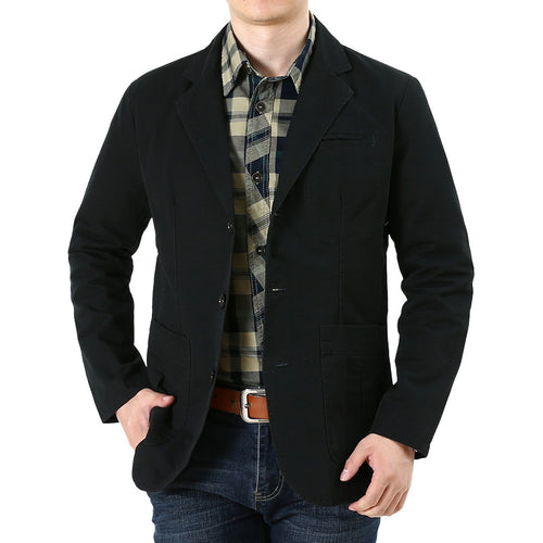 Herren Elegante und lässige Blazerjacke Drune