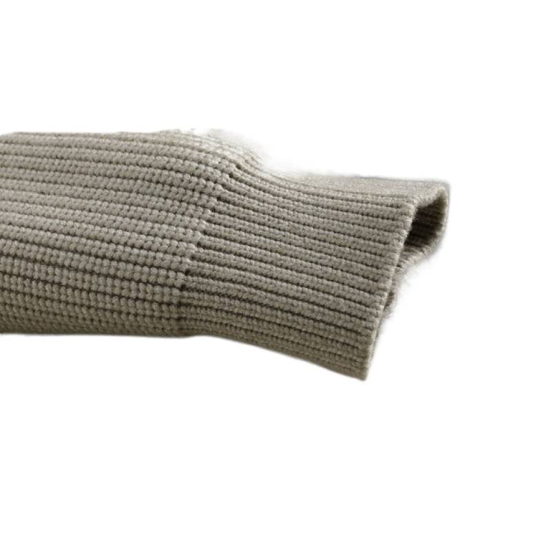 Damen entspannte Strickjacke mit innovativem Schnitt und praktischen Taschen Drune