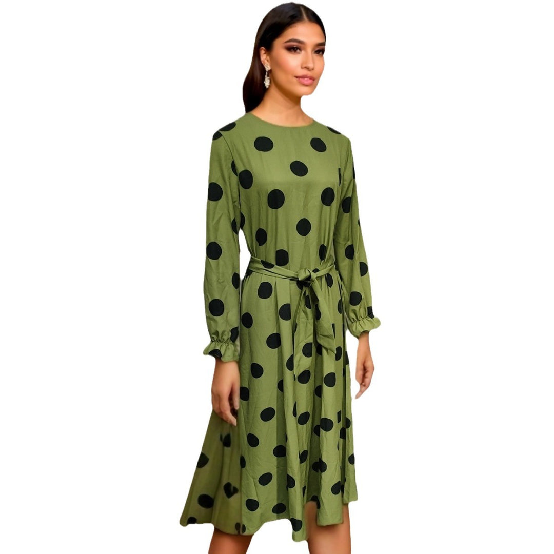 Damen Maxikleid Drune