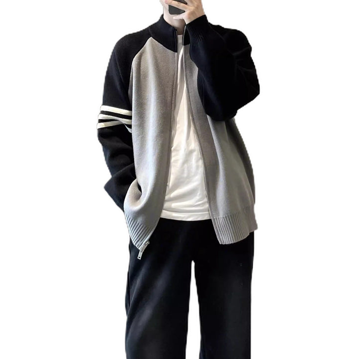 Damen Sportliche Strickjacke Drune