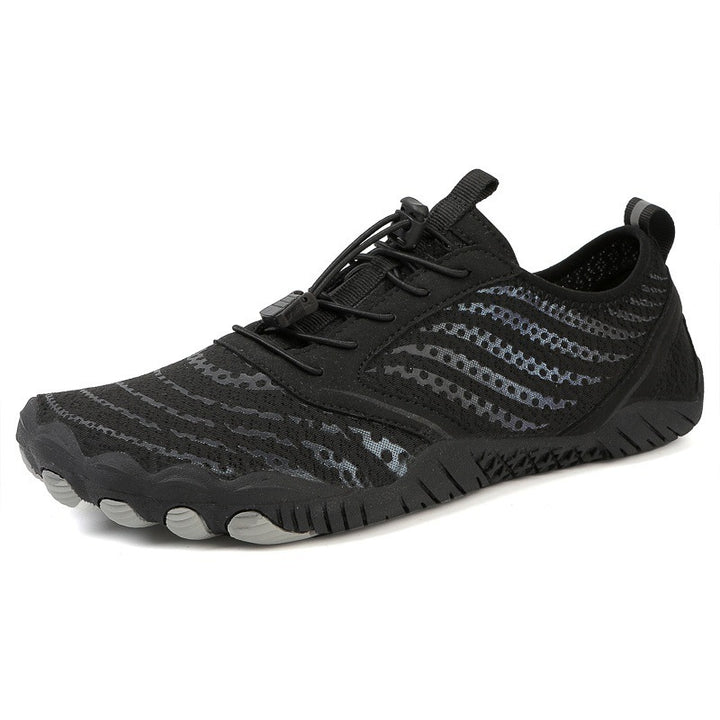 Unisex Flexibler Barfuß‑Wasserschuh mit Schnellverschluss und rutschfester Gummisohle Drune