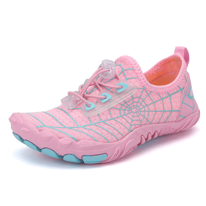 Damen nan elastischer Wassersneaker mit Schnellzug, schnelltrocknendem Mesh und flexibler rutschfester Sohle Drune
